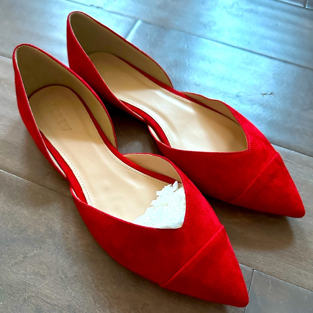 Sadie Flats in Suede